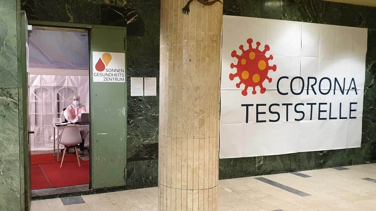 Introbild Neues Angebot: Corona Test in München