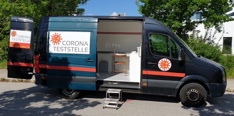 Introbild Corona Test für Risikogruppen in München